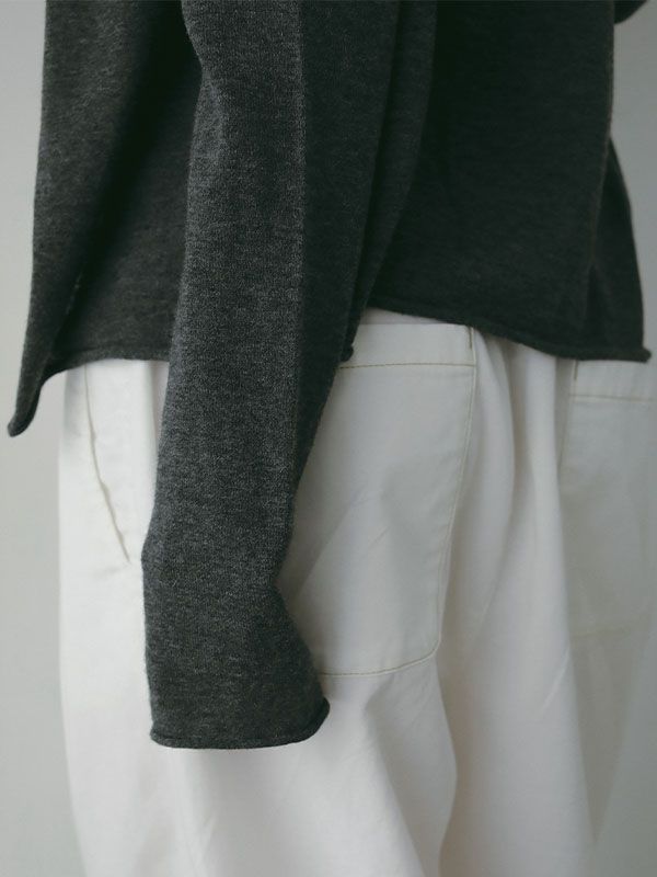 ハイゲージツインニット (GREY)