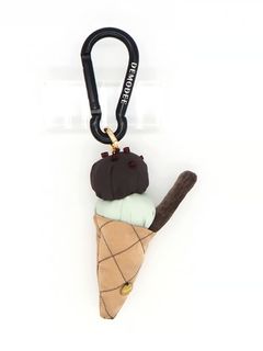 カラビナ・丸カン・アイスクリームのセット - Carabiner-ice cream 【Mint】