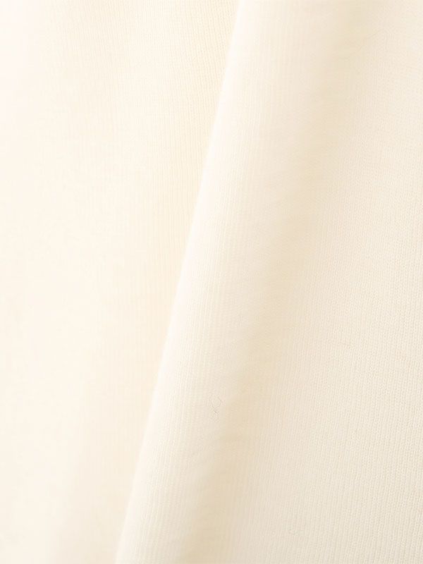 ウールフライスヘンリーネックプルオーバー（IVORY）