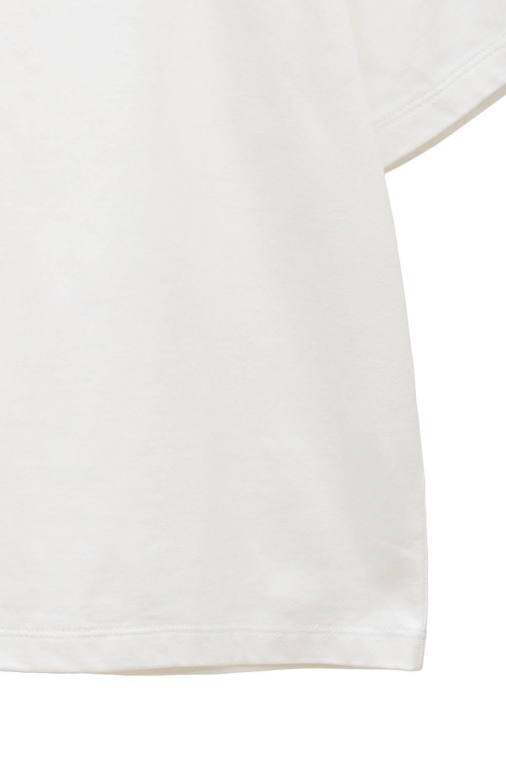 MANOF - スリットネックトップス - SLIT NECK CUT TOPS - WHITE