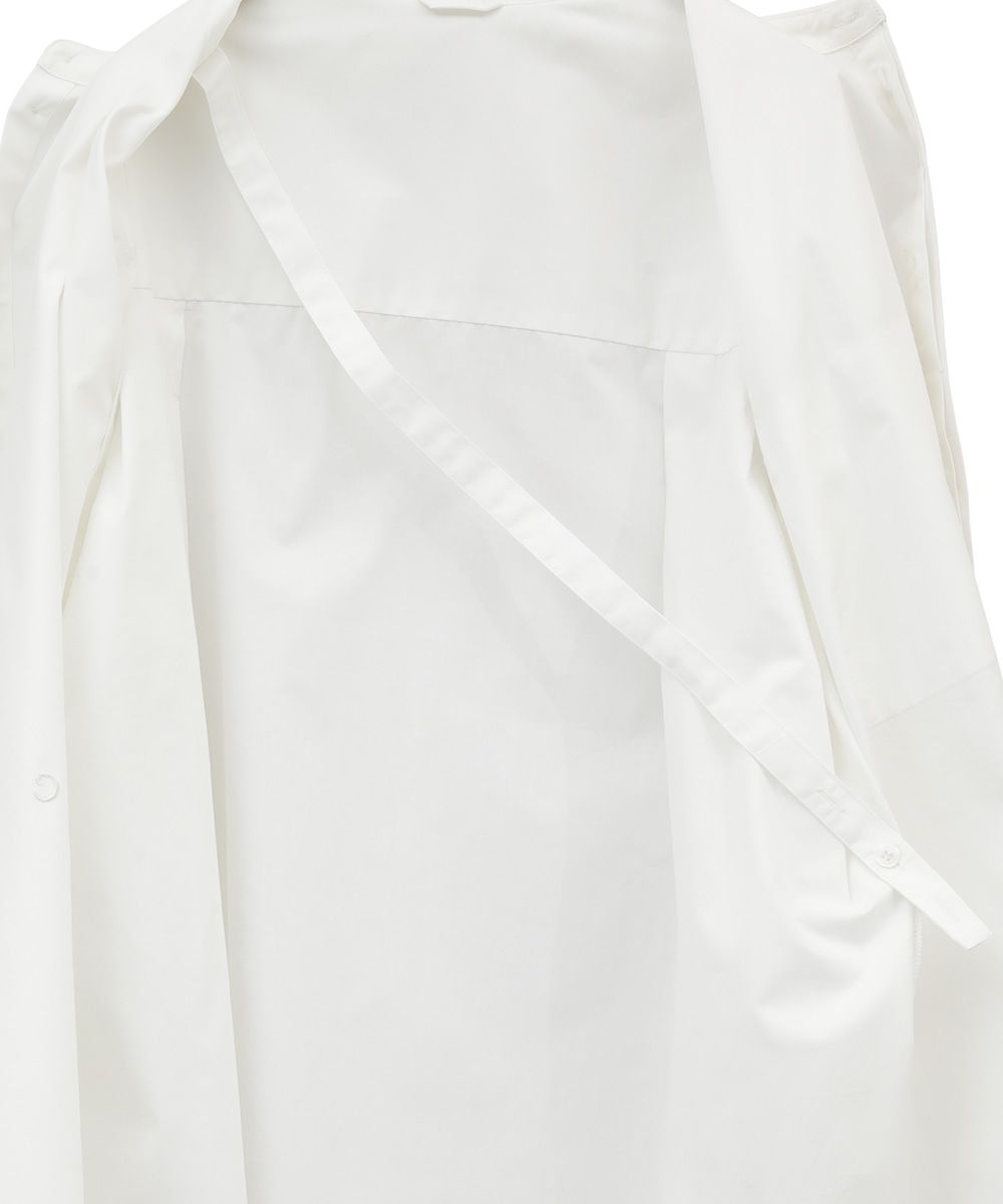 CLANE - オーバーシャツ - C OVER SHIRT - WHITE | ADDICT WEB SHOP