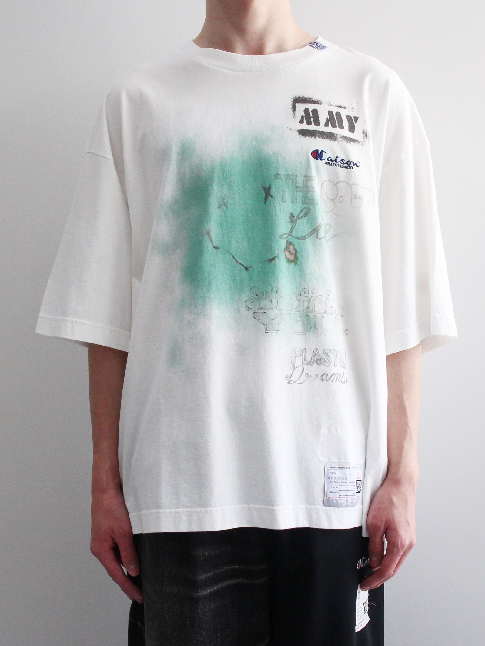 MIHARA YASUHIRO PRINTED TEE 5 A10TS711 S