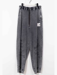 ブリーチ パンツ - bleached pants - BLACK