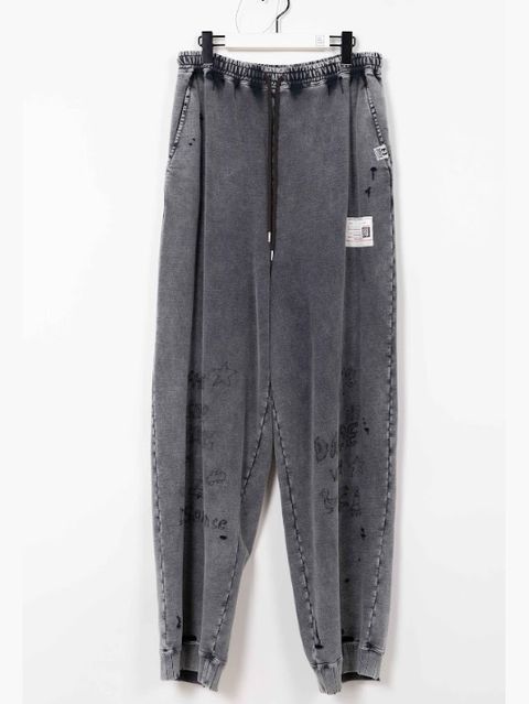 ブリーチ パンツ - bleached pants - BLACK