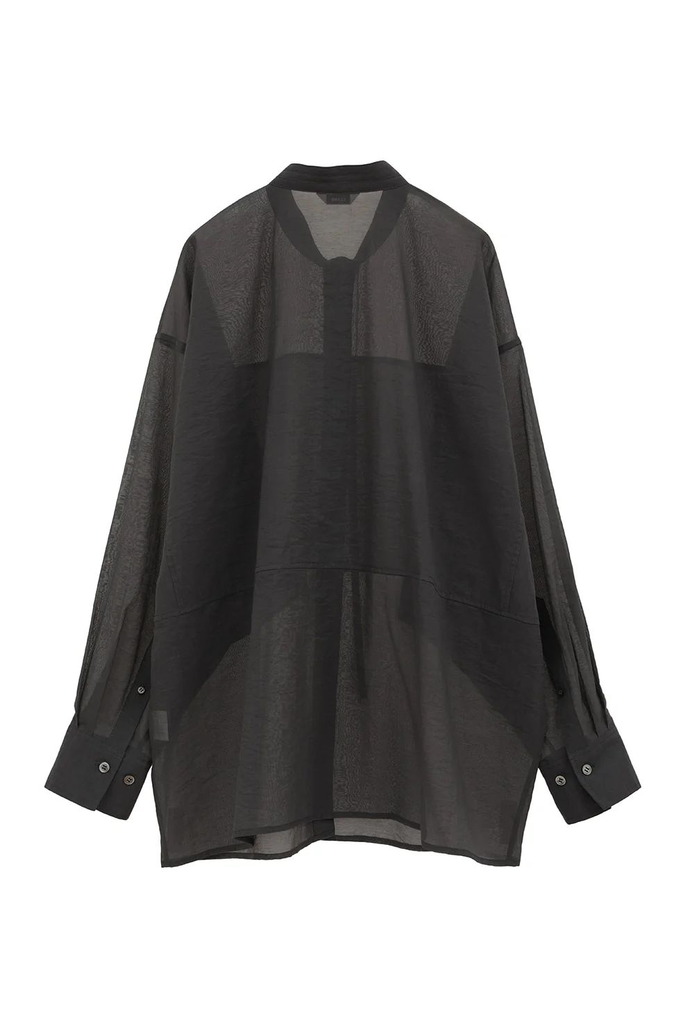 シアードルマンシャツ -  SHEER DOLMAN SHIRTS (GREY)