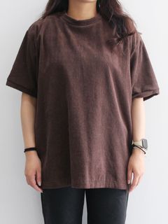 TF Tシャツ ショートパイル - BROWN
