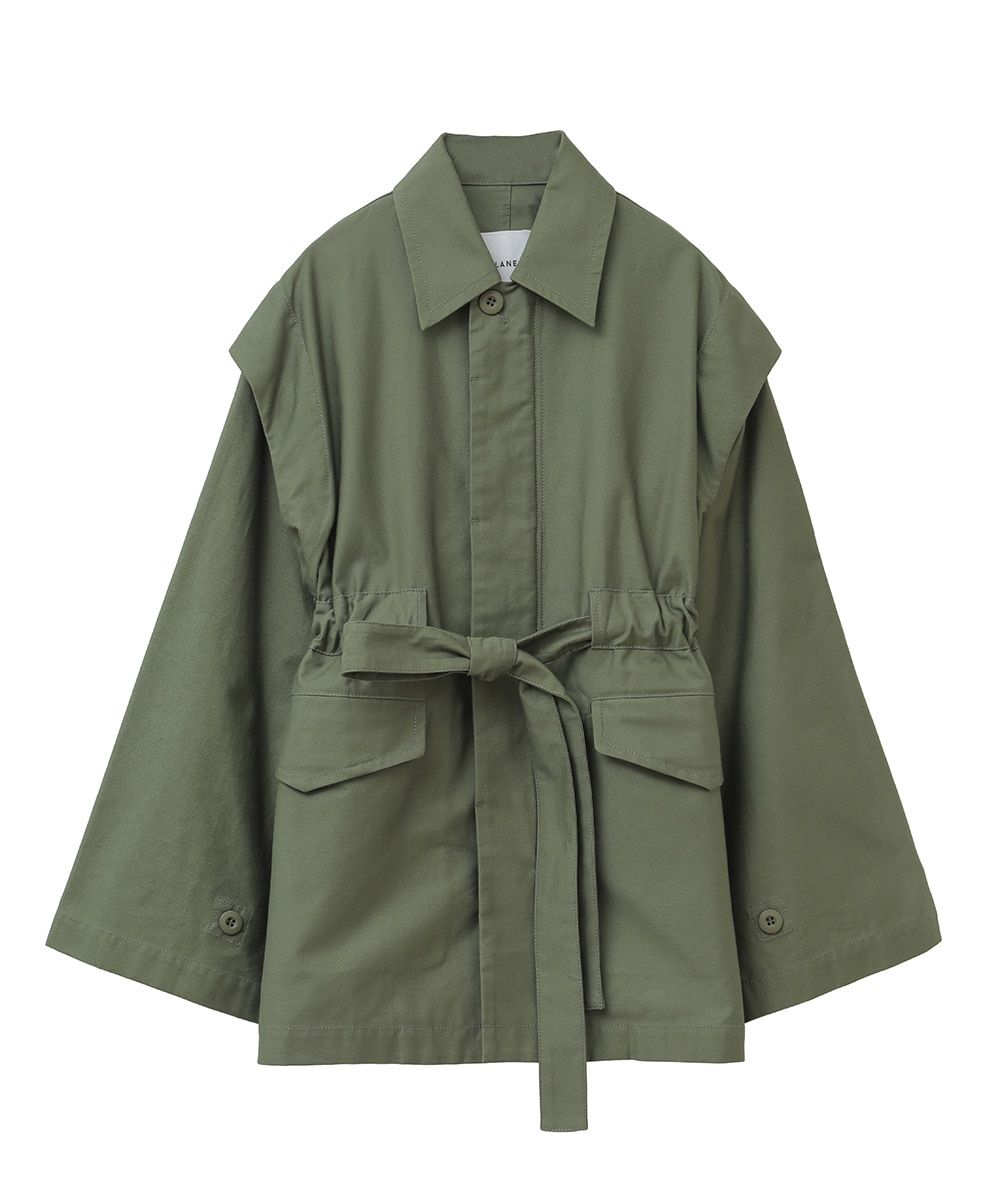 CLANE MILITARY SHORT SHIRT JACKET