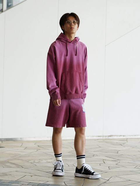 ”サンフェード加工が映える ”MMYのスウェットセットアップ