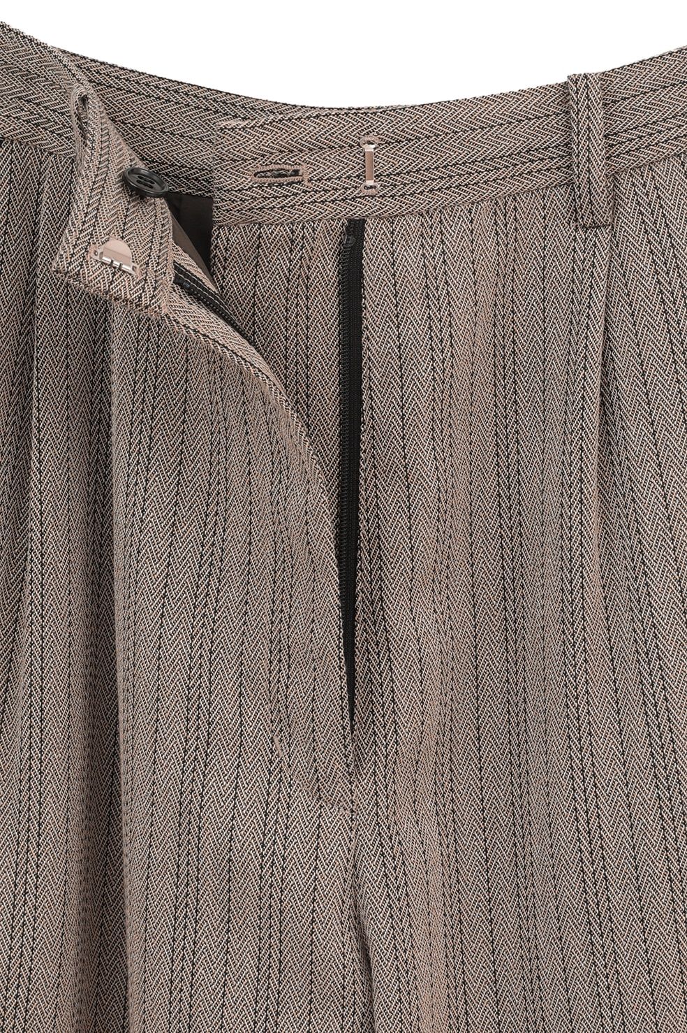 ヘリンボーン柄 ラインパンツ -  HERRINGBONE LINE PANTS (MIX)