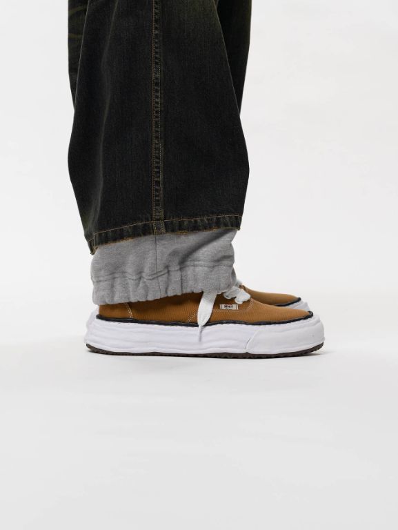 スウェットパンツ コンバインドデニムパンツ - Sweat Pants Combined Denim Pants (INDIGO)