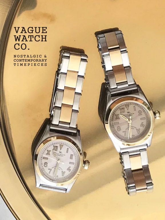"日常使いできるアンティーク" VAGUE WATCH CO. " VABBLE Convi "