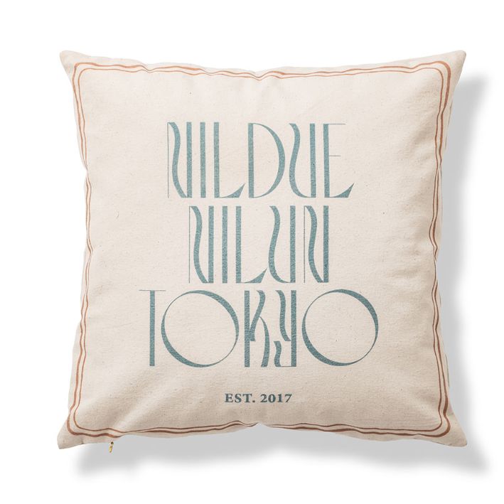 クッションカバー - CUSHION COVER / COTTON IVORY