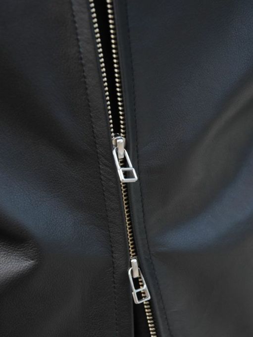 【26SS】レザードリズラーブルゾン -  LEATHER DRIZZLER JACKET - BLACK