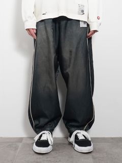 Maison MIHARA YASUHIRO - エイジトラウザーズ - AGED TROUSERS- BLACK 