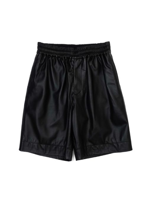 シープ レザーショーツ - LEATHER EASY SHORTS