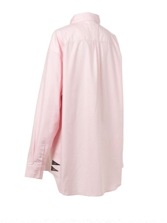 オーバーサイズ オックスフォードシャツ - Oversized Oxford Shirt (PINK)