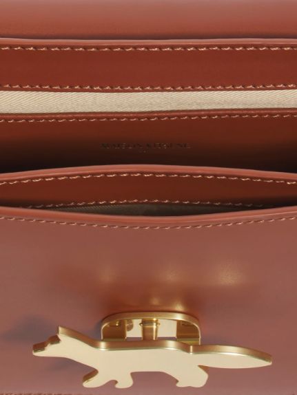 EDIE ラージバッグ - スムースレザー2WAYショルダーバッグ － ブラウン