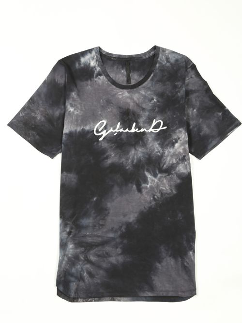 タイダイ天竺Tシャツ - Tie Dye T Shirt - BLACK MIX