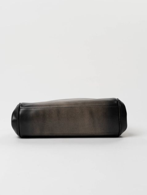 "ヴィンテージ" イースト-ウエスト バッグ- "VINTAGE" East-West Bag (BLACK)