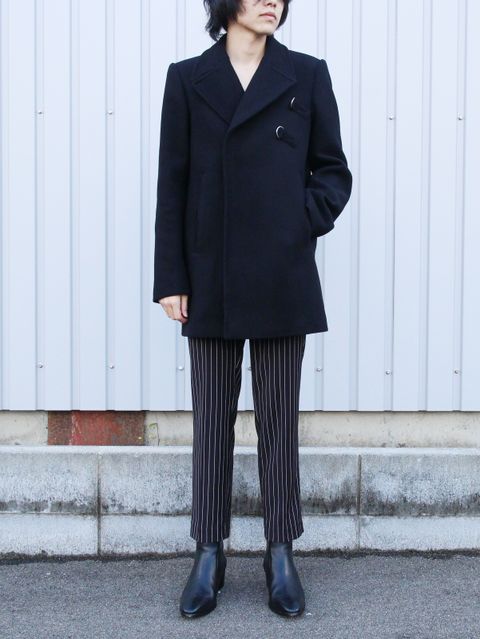 『YUKI HASHIMOTO × GalaabenD』 SCARF ATTACHED PEACOAT STYLE