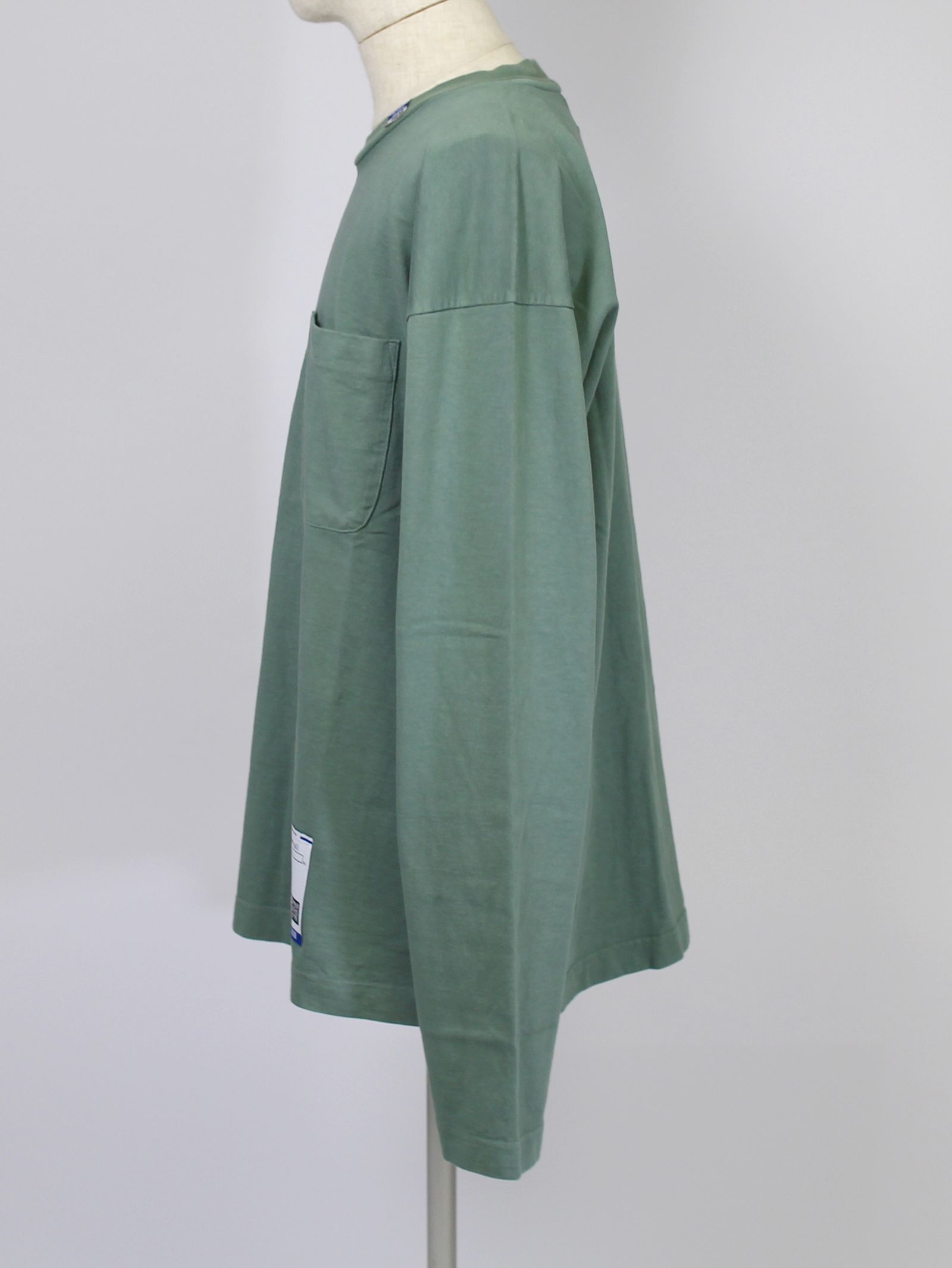 in・stru(men-tal). ヘビーウェイトロングスリ―ブカットソー - Heavy Weight L/S T-shirt - GREEN