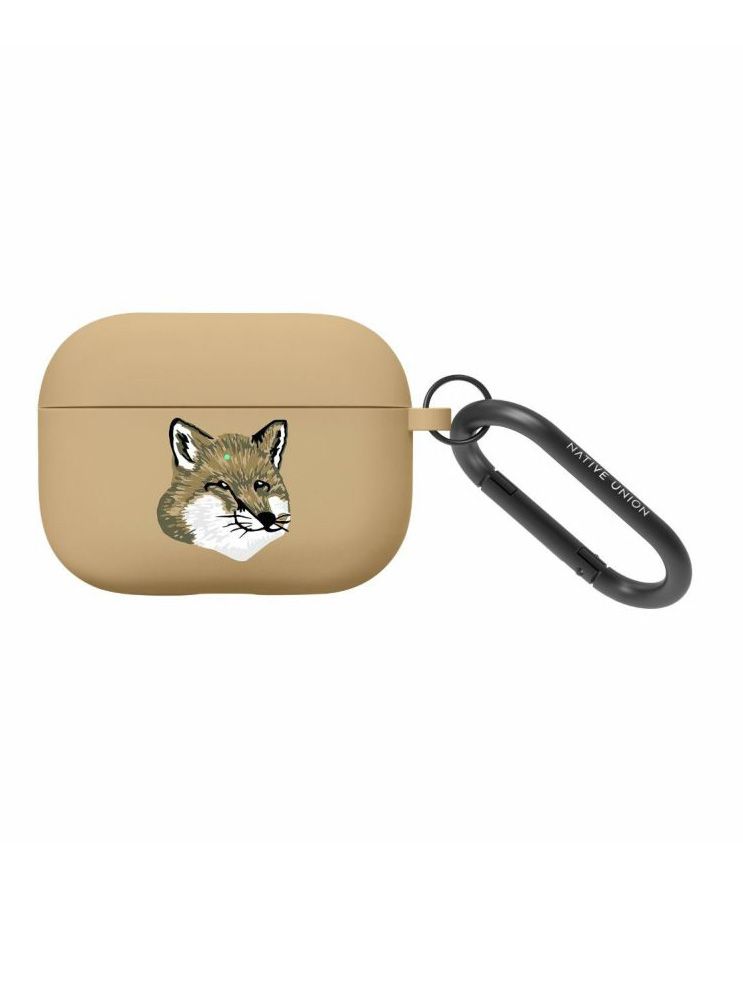 FW2022 TECH COLLECTION FOX HEAD CASE FOR AIRPODS PRO2  エアポッズプロ2ケース SILICON COLLECTION シリコン BEIGE
