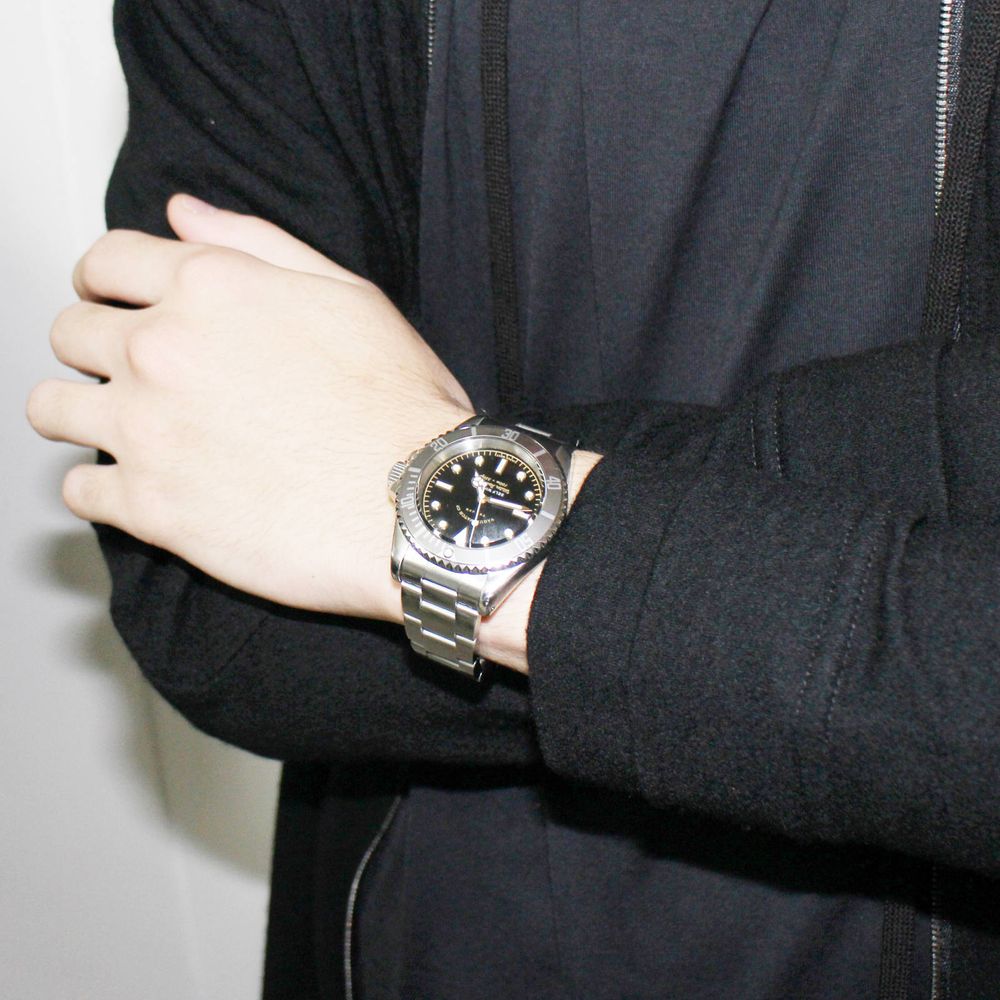VAGUE WATCH CO. - GRY FAD "Wear Image"