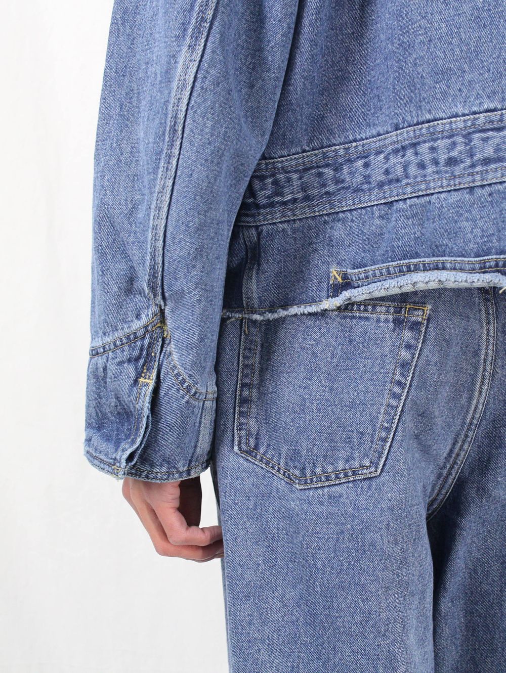 DOUBLET 18SS - シルクデニムのセットアップ | ADDICT WEB SHOP
