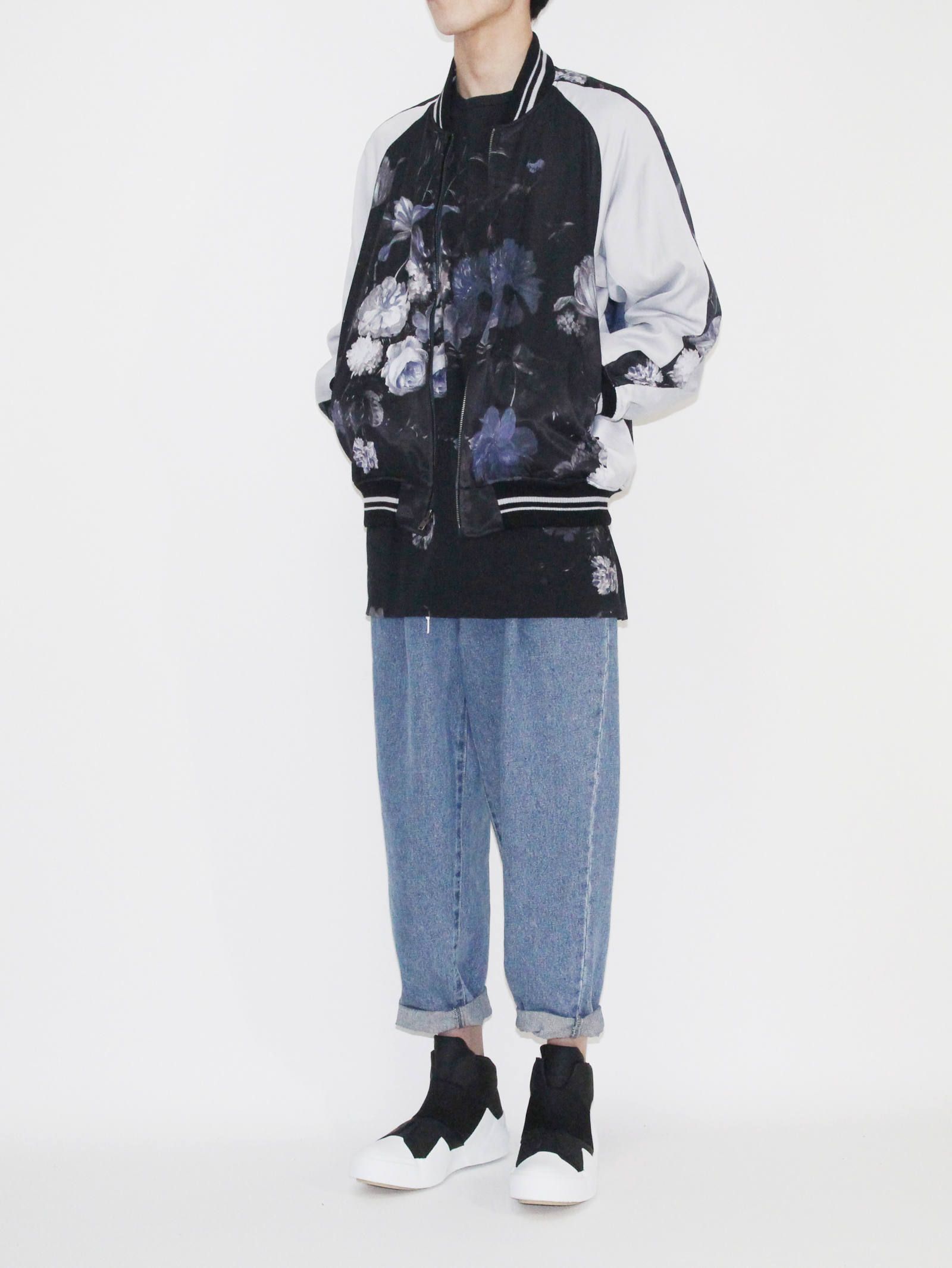ジャケット・アウター LAD MUSICIAN Flower REVERSIBLE BLOUSON LAD MUSICIAN Flower REVERSIBLE BLOUSON LAD MUSICIAN 18SS