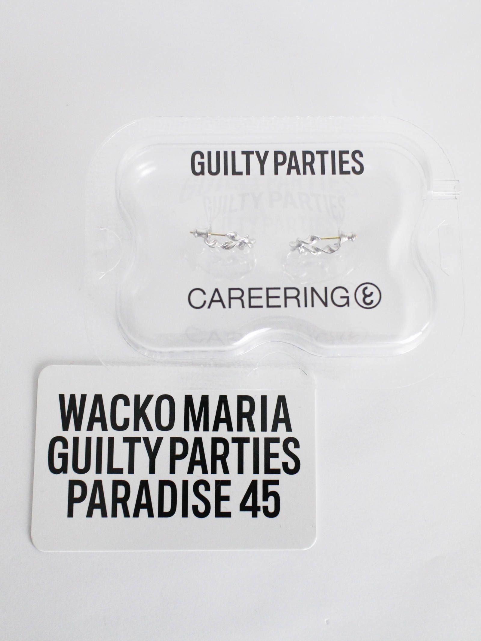 CAREERING × WACKO MARIA コラボピアス - PARADISE | ADDICT WEB SHOP