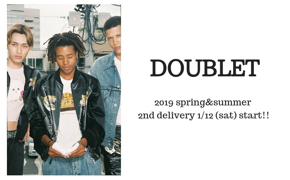 DOUBLET 19SS 2nd delivery 発売開始‼ | ADDICT WEB SHOP