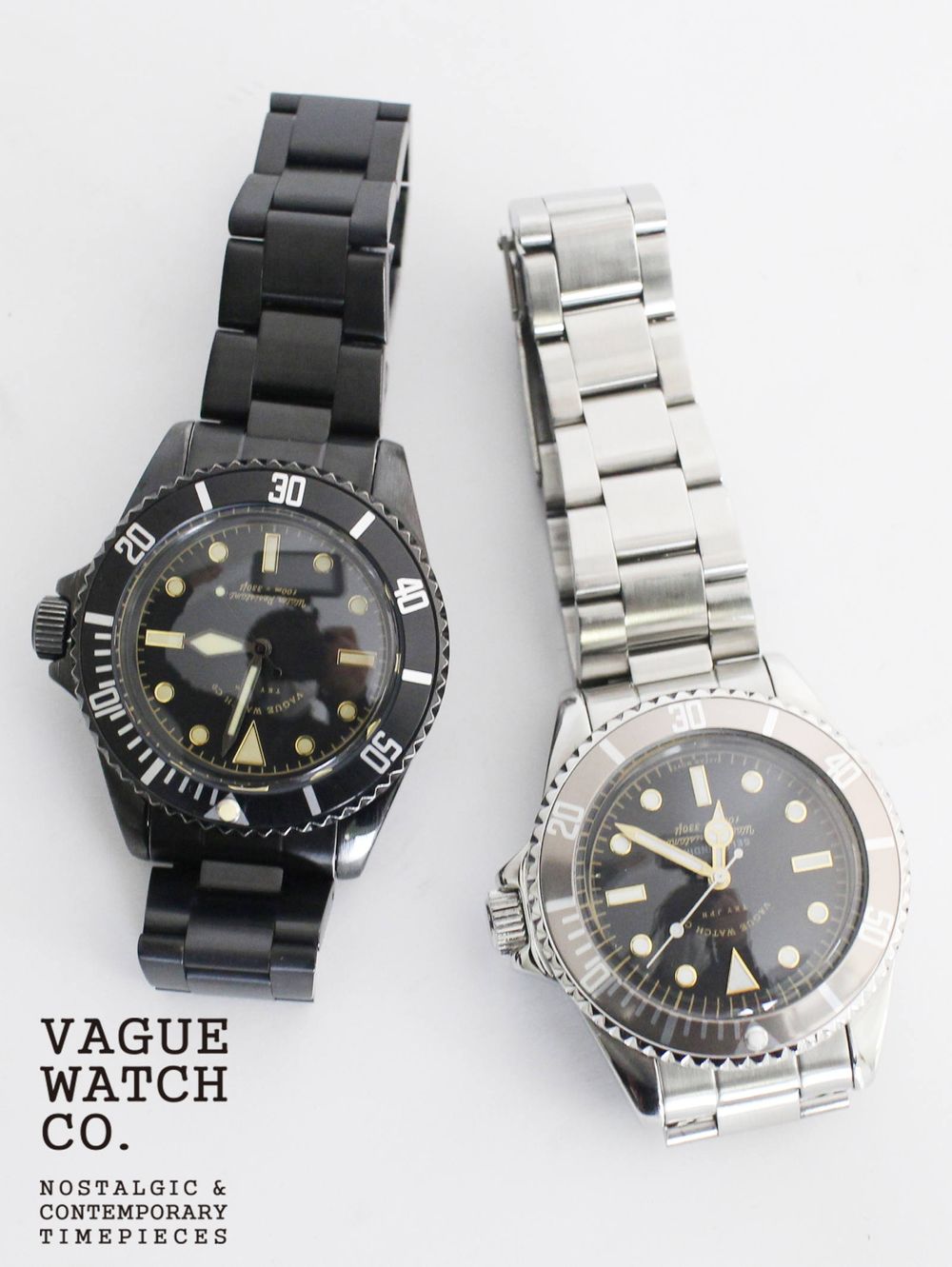 VAGUE WATCH CO. ”人気のステンレスベルトモデル”をご紹介です。