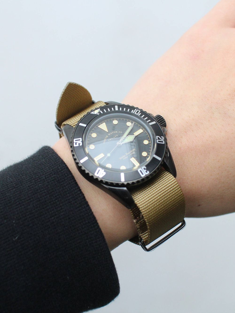 VAGUE WATCH CO. ” 幻のブラックサブマリーナをモチーフをモチーフに 