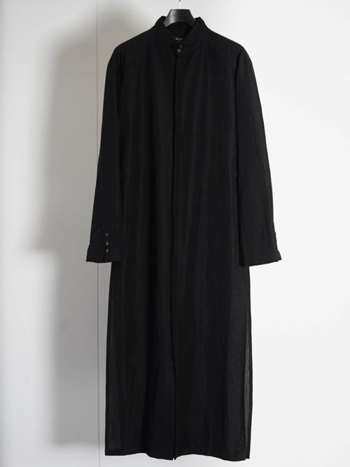 ジンチョウゲ コート - jinchoge coat - Black