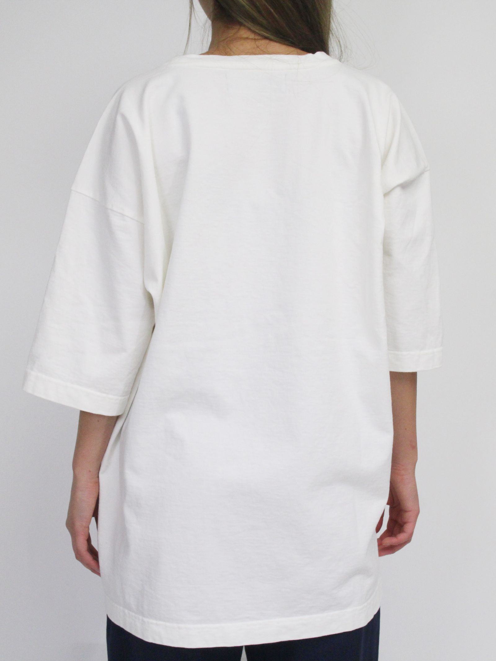 ヘヴィーウエイトカットソー - heavy waight T-shirt - white