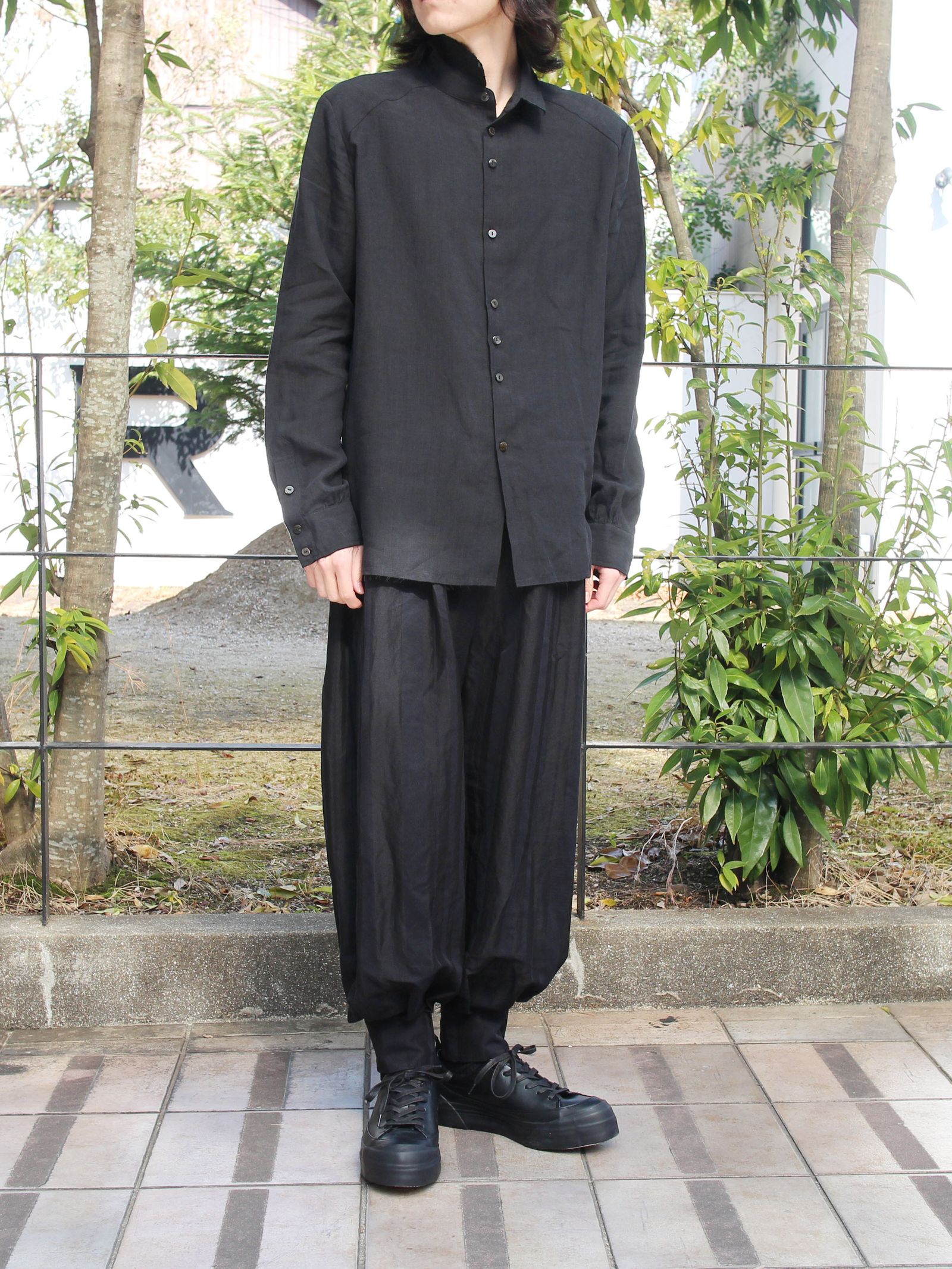 kujaku - ヒゴタイ パンツ - higotai pants - Black | ADDICT WEB SHOP