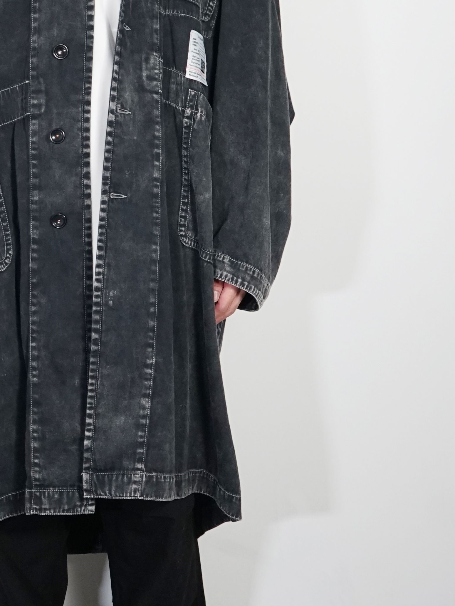 Maison MIHARA YASUHIRO - サテン ショップコート - Cotton Satin Shop Coat | ADDICT WEB  SHOP