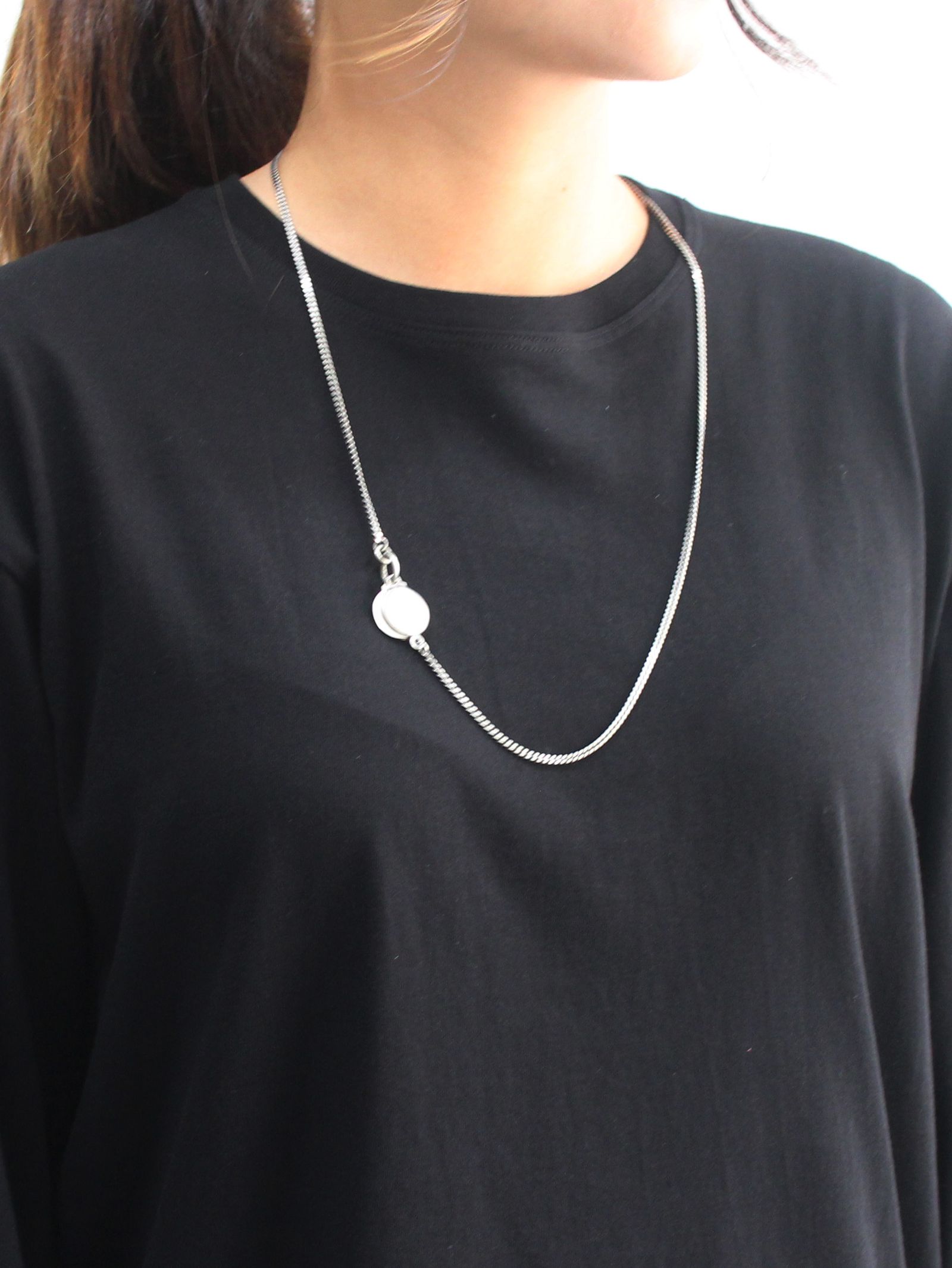 【正規店出品】WERKSTATT MUNCHEN M3005 NECKLACE HIDDEN PLATE necklace hidden plate