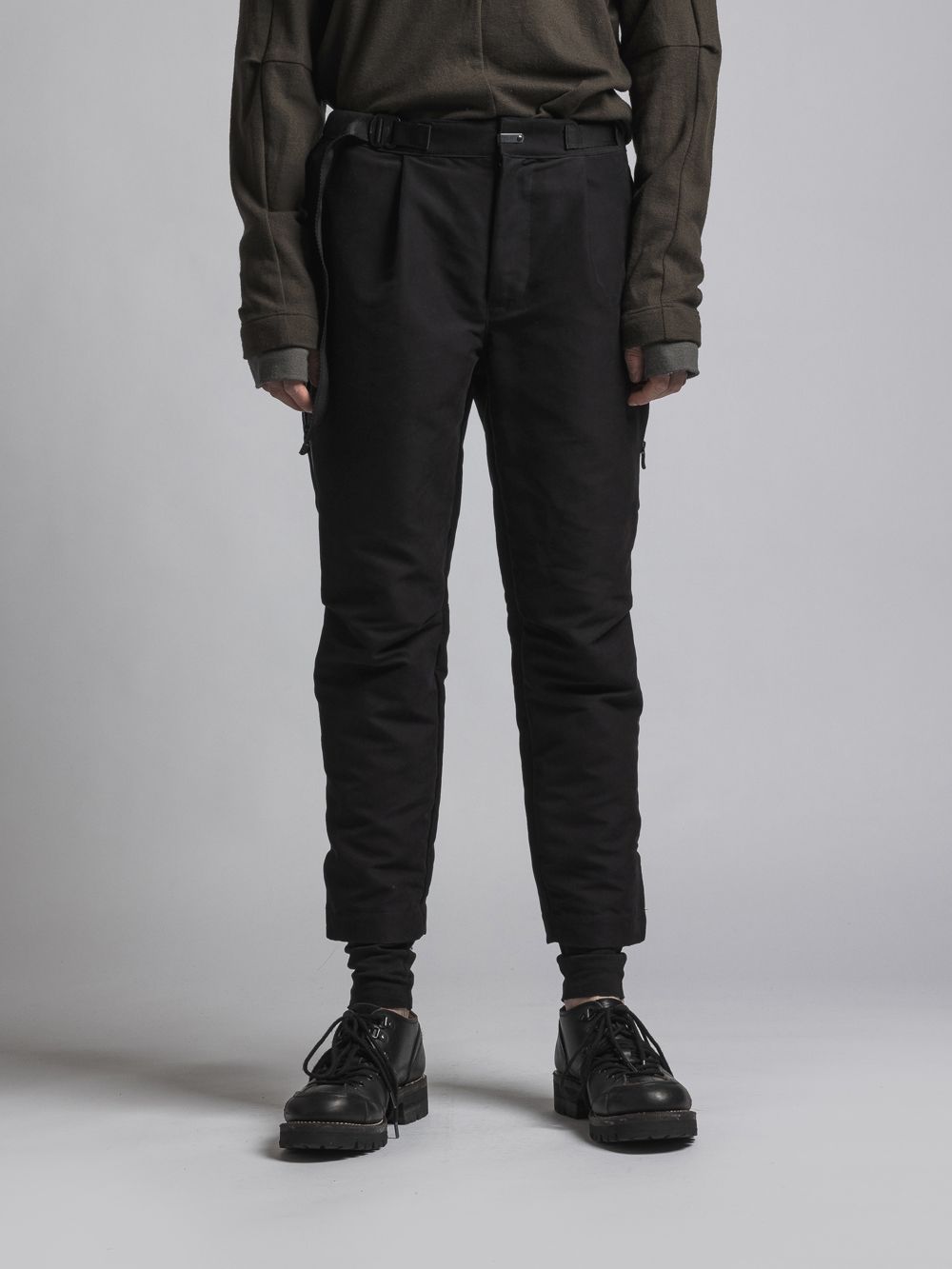 モールスキンレイヤードリブパンツ  - Moleskin Layered Ribbed  Pants