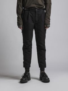 モールスキンレイヤードリブパンツ  - Moleskin Layered Ribbed  Pants