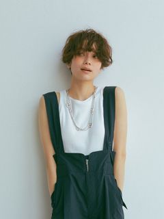 カップインアメスリタンクトップ - WHITE