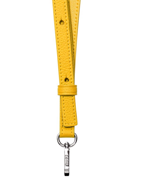 アイフォンケース レザーストラップ ｜STRAP 130cm (サフランイエロー)