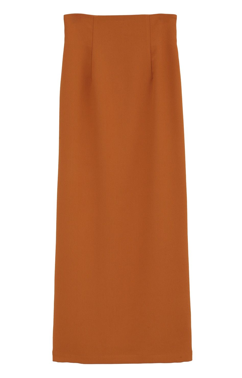 CLANE - ハイウエストマキシスカート - ORANGE - HIGH WAIST