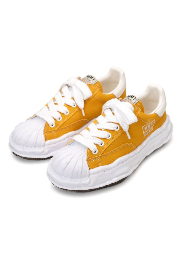 オリジナルソールスニーカー "BLAKEY / ブレイキー" YELLOW -  OG Sole Canvas Low-top Sneaker -  A08FW735
