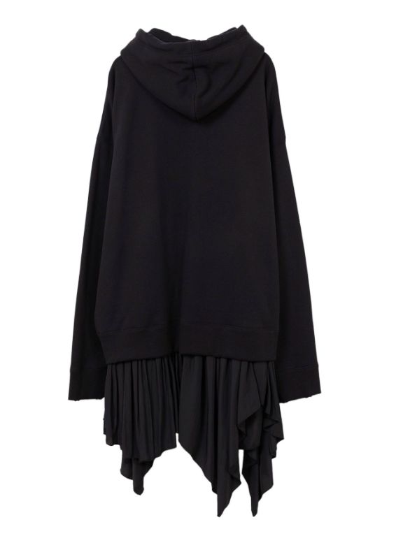 【レディース】フーディーコンバインドドレス | Hoodie Combined Dress (BLACK)