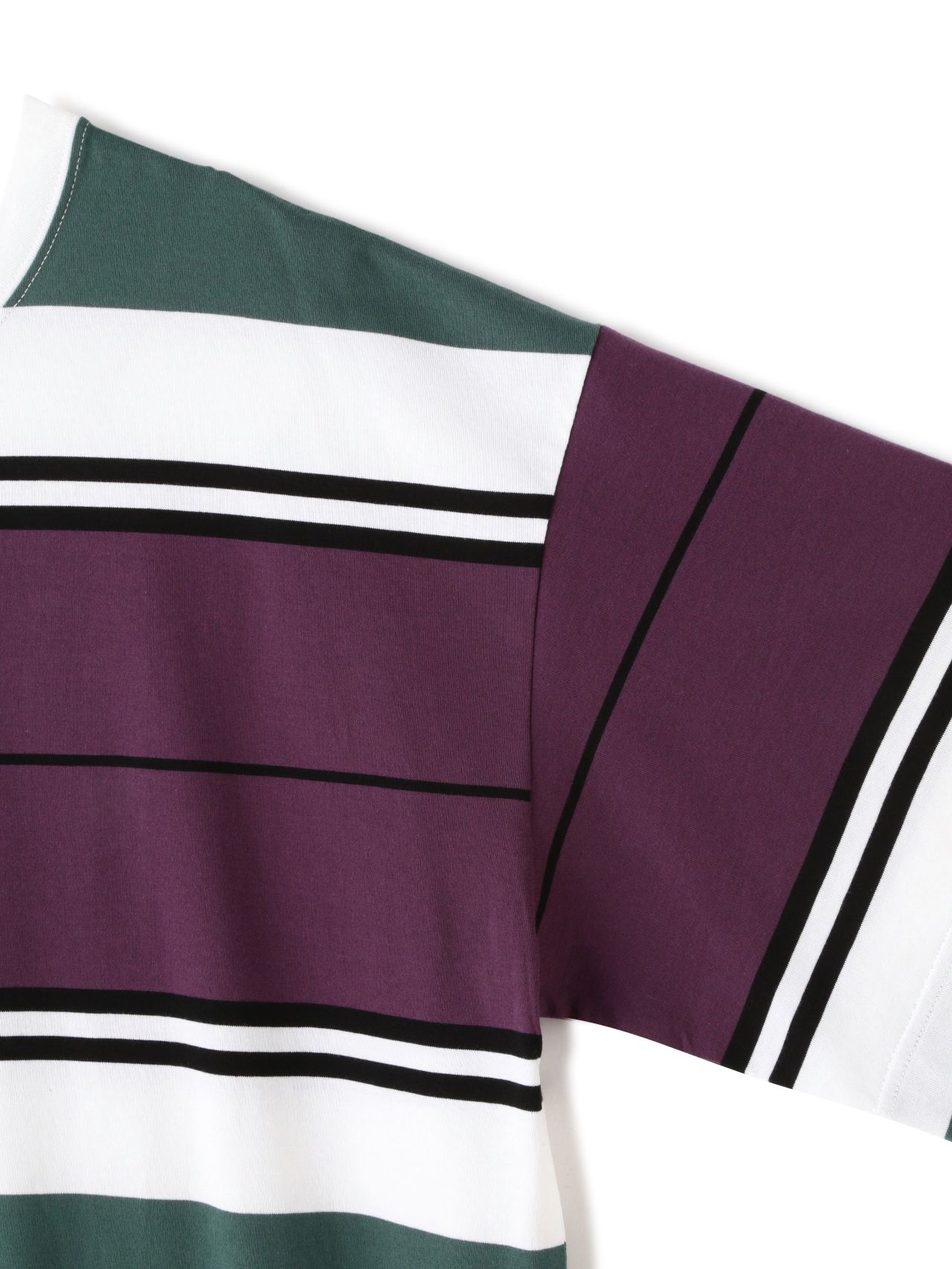 SEVEN BY SEVEN / BORDER TEE S/S - PURPLE