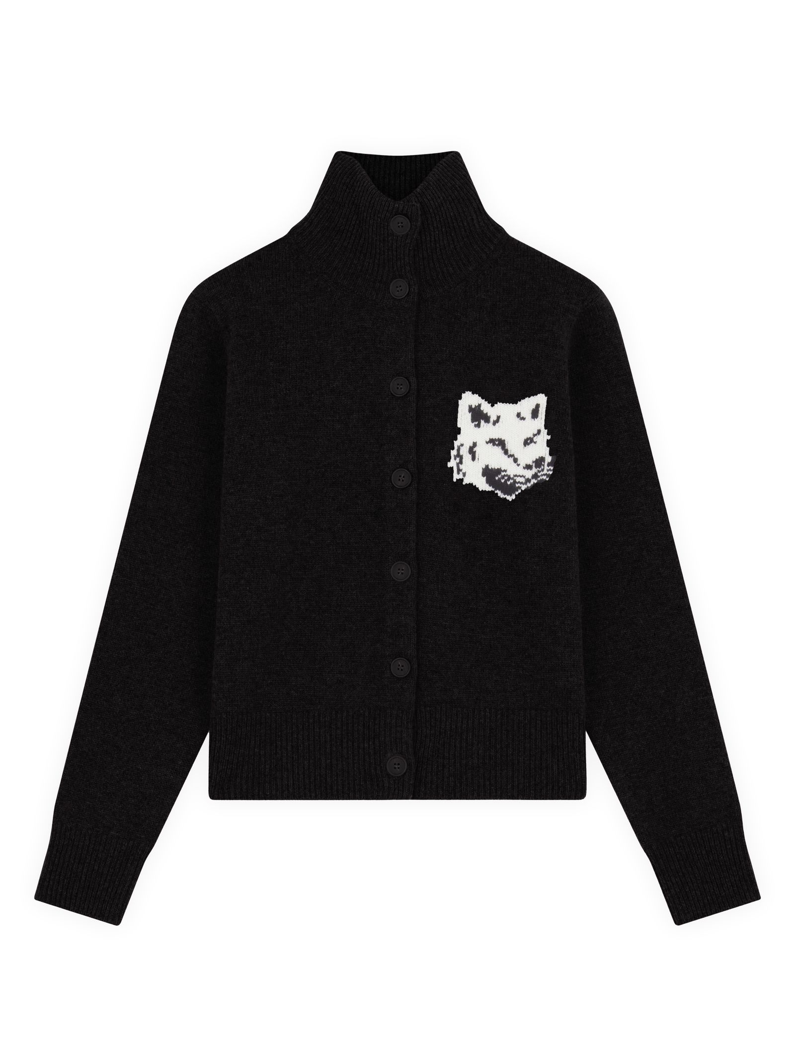 kmrii magnolia カーディガン　hyde yasu MAISON KITSUNÉ - 【レディース】 ハイネックカーディガン - FOX