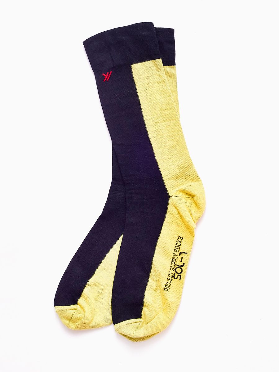 ソックス - PROJECT SUPPLY SOCKS × BLACK YELLOW