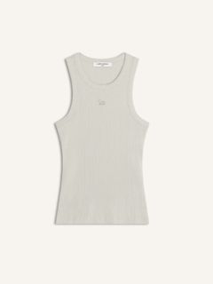 【レディース】 ベイビー フォックス リブ タンクトップ (mineral gray)