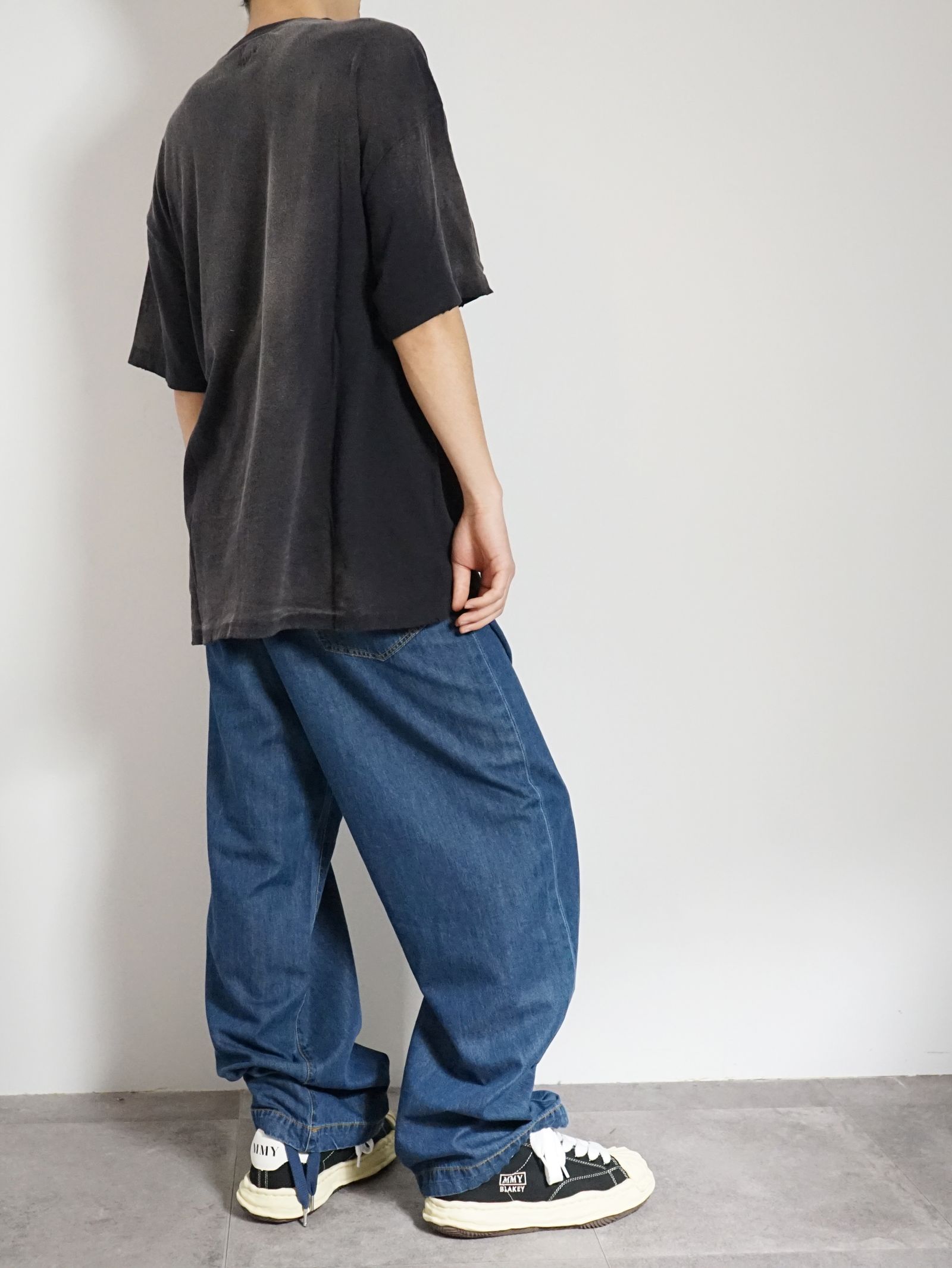 プリントティーシャツ - KMY-WOLF ”TEE" - BLACK